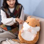 Adorable Brown Hamster Plush Toy for Kids