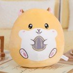 CozyWorld 12" Cute Hamster Plush Pillow Toy