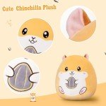 CozyWorld 12" Cute Hamster Plush Pillow Toy