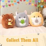 CozyWorld 12" Cute Hamster Plush Pillow Toy