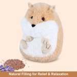 SuzziPals Microwavable Kawaii Hamster Plush Toy