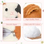 Adorable Mommy Hamster with Baby Guinea Pig Plushies