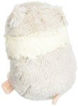 Adorable Grey & White Kawaii Hamster Plush Toy