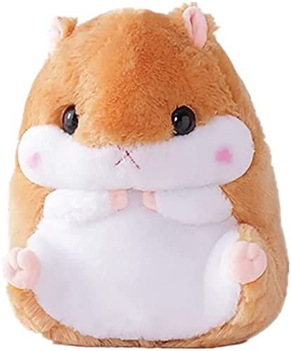 Kawaii Hamster Plush Toy Pillow - 15.7" Brown