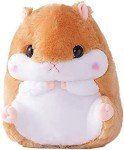 Kawaii Hamster Plush Toy Pillow - 15.7" Brown