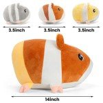 Mama Hamster Plushie with Baby Guinea Pigs