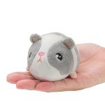Mama Hamster Plushie with Baby Guinea Pigs