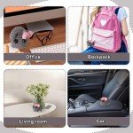 Cute Sad Hamster Crochet Keychain Plush Toy