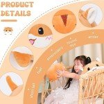 Cute Yellow Hamster Kawaii Plush Body Pillow