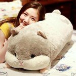 Kawaii Hamster Plush Pillow for Cozy Hugs