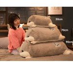 Kawaii Hamster Plush Pillow for Cozy Hugs