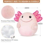 Kawaii 13'' Axolotl Plush Cuddle Pillow