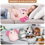 Kawaii 13'' Axolotl Plush Cuddle Pillow