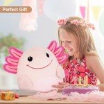 Kawaii 13'' Axolotl Plush Cuddle Pillow