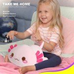 Adorable Pink Axolotl Plush Toy for Kids