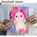 Cute Pink Axolotl Plush Toy for Kawaii Lovers