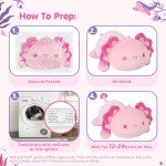 Cute Kawaii Axolotl Plush Pillow Toy