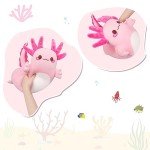 20" Cute Kawaii Axolotl Plush Pillow Toy