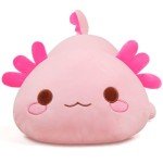 Cute Pink Axolotl Plush Pillow - Kawaii Toy