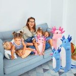 20" Cute Kawaii Axolotl Plush Pillow Toy