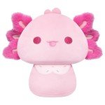 Kawaii Axolotl Mushroom Plush Pillow - 8