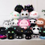 Kawaii Axolotl Mushroom Plush Pillow - 8