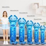 Cute Long Cat & Axolotl Plush Toys