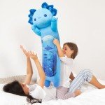 Cute Long Cat & Axolotl Plush Toys