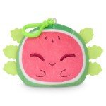 Sweet & Sour Watermelon Axolotl Plushie Keychain