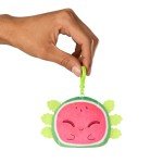 Sweet & Sour Watermelon Axolotl Plushie Keychain