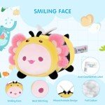 Cute Axolotl Bee Plush Pillow Toy for Kids