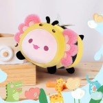 Cute Axolotl Bee Plush Pillow Toy for Kids