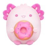 Kawaii Donut Axolotl Plush with Scented Pouch