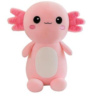 Kawaii Axolotl Plush Toy - Soft Cuddly Pillow