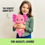 Kawaii Axolotl Heating Pad Plush Toy