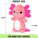 Kawaii Axolotl Heating Pad Plush Toy