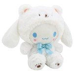 Kawaii White Bear Plush Doll - Soft & Cute