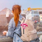 6PCS Kawaii Anime Plush Keychain Doll Set