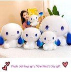 Big-Eared White Dog Kawaii Plush Toy