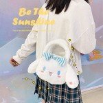 Cuddly Kawaii Big Ear Dog Plush Bag