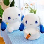 Big-Eared White Dog Kawaii Plush Toy
