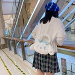 Cuddly Kawaii Big Ear Dog Plush Bag