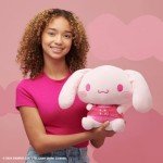 Cinnamoroll Pink Monochrome Hello Kitty Plush Toy
