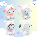 Kawaii 4PCS Plush Set: Cinnamoroll & Friends