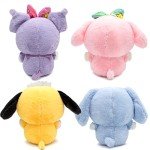 Adorable 4PCS Kawaii Plushies Set - Anime Cuties