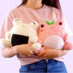 Strawberry Wawa Kawaii Froggie Plush Toy