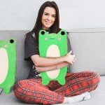 Adorable 12-Inch Kawaii Frog Plush Toy
