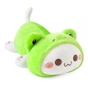 Adorable Kitten Frog Plush Toy for Kids
