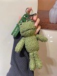 Kawaii Frog Plush Keychain for Cute Accessories