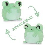 Reversible Frog Plush Toy - Happy & Angry